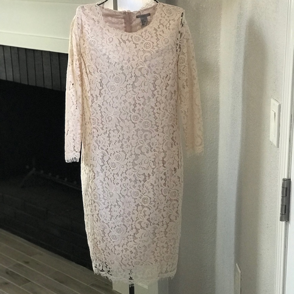 H&M beautiful Blush lace dress